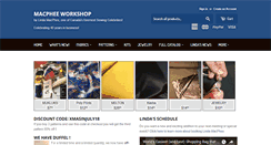 Desktop Screenshot of macpheeworkshop.com